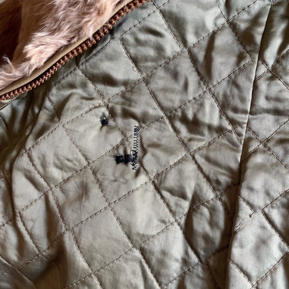 Vintage Real Rabbit Fur Coat (defects shown in photos) - Picture 5 of 7